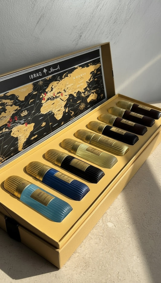 بوكس التوباكو من ابراهيم القرشي 9 عطور IBRAQ TOBACCO COLLECTION