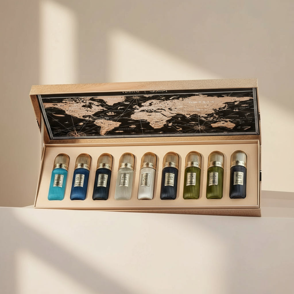 بوكس التوباكو من ابراهيم القرشي 9 عطور IBRAQ TOBACCO COLLECTION